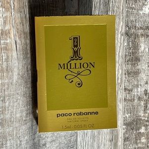 New paco rabanne 1 million sample